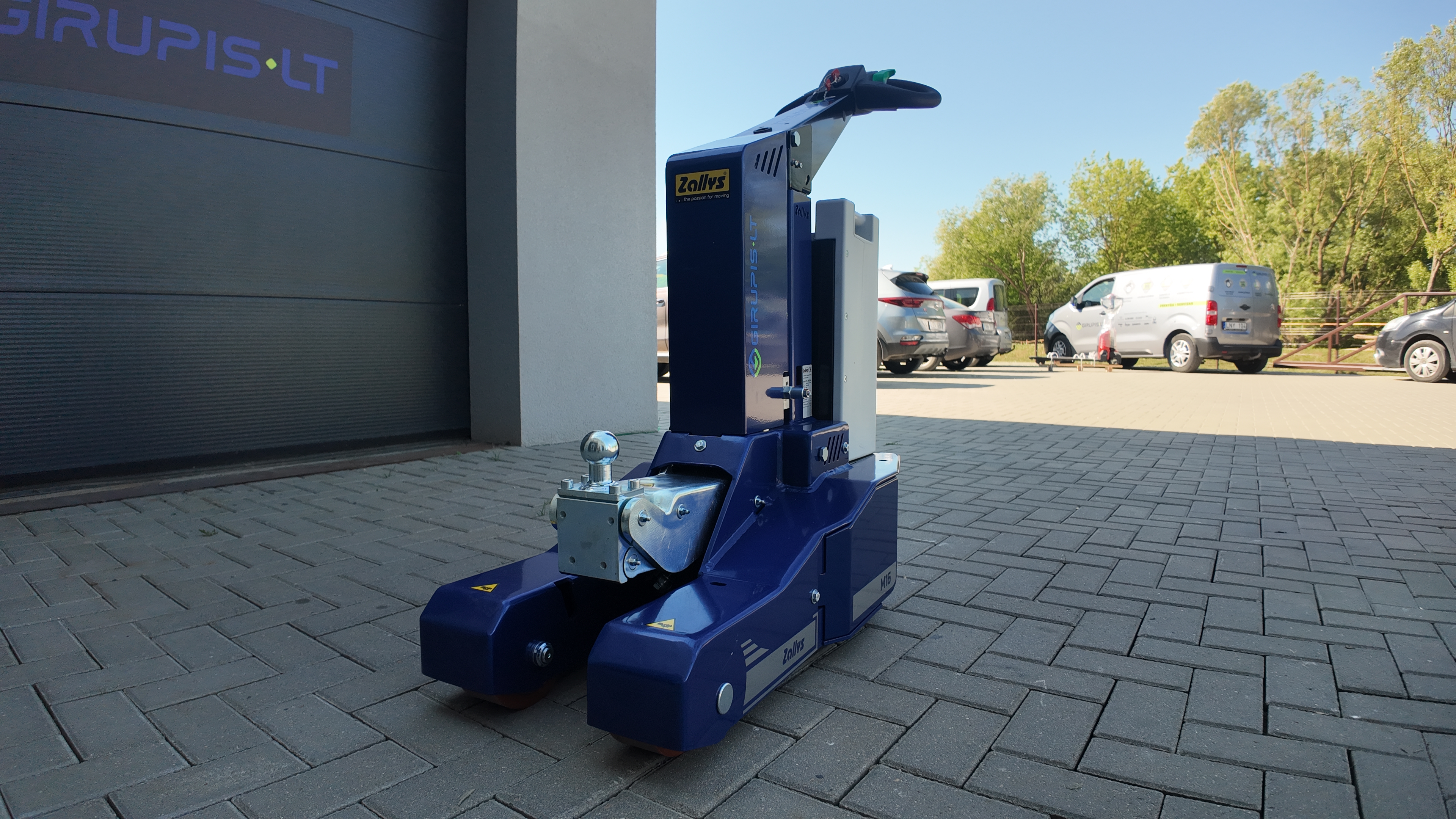 Elektrinis vilkikas su hidrauline pakėlimo funkcija Zallys M16 